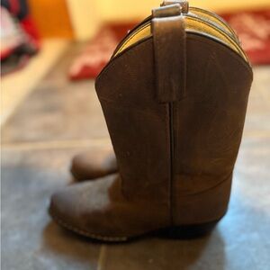 Kids Brown Cowboy Boots